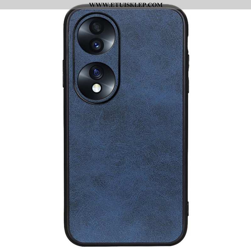 Etui do Honor 70 Teksturowana Sztuczna Skóra